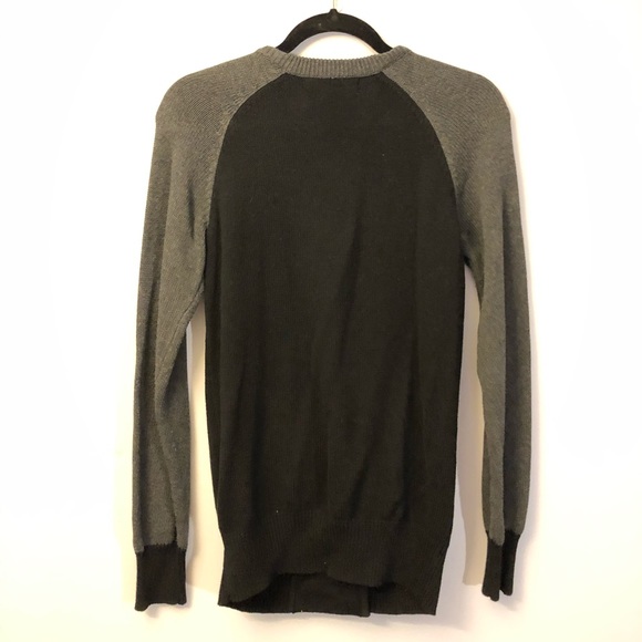 Colour blocked cardigan nautical buttons - Picture 6 of 7